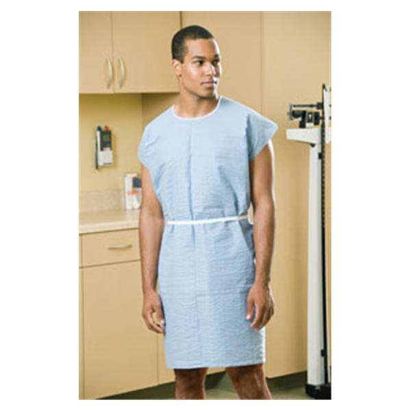 Gown Exam X-Large 36 in x 45 in Blue 25/Ca